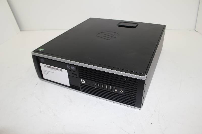 lot 28 image: HP Desktop computer with and DVD burner and AMD A8 processor