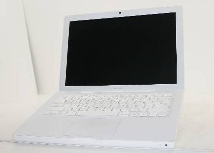 lot 44 image: Apple MacBook White intel core 2 Duo 2.13GHZ