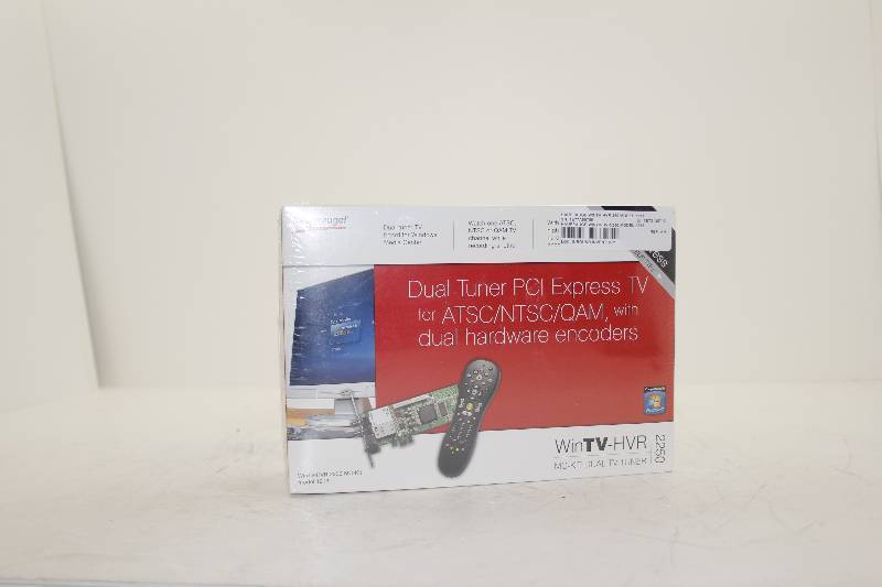 lot 47 image: Hauppauge 1213 WinTV-HVR-2255 Dual Hybrid PCI-E TV Tuner Board with Media Center Remote Control and Receiver
