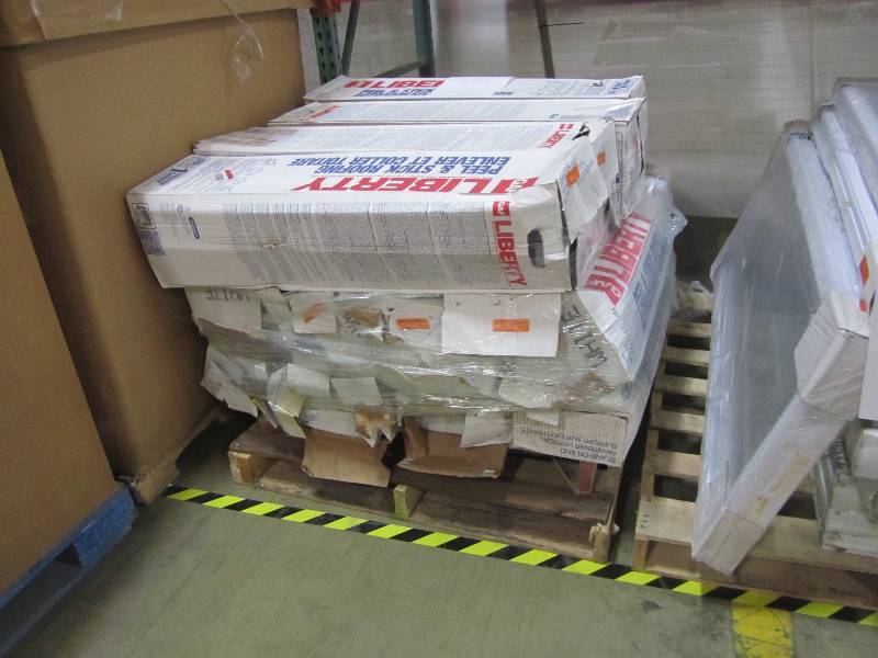 lot 1 image: GAF Liberty 39 in. x 34 ft. (100 sq. ft.) SBS Self-Adhering Cap Sheet in White(x12 rolls)