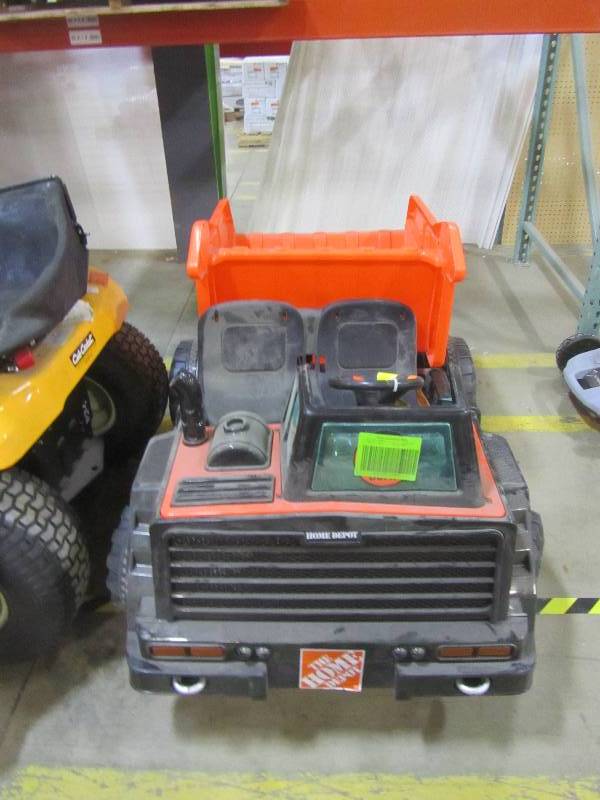 lot 13 image: kids toy homedepot dumptruck.
