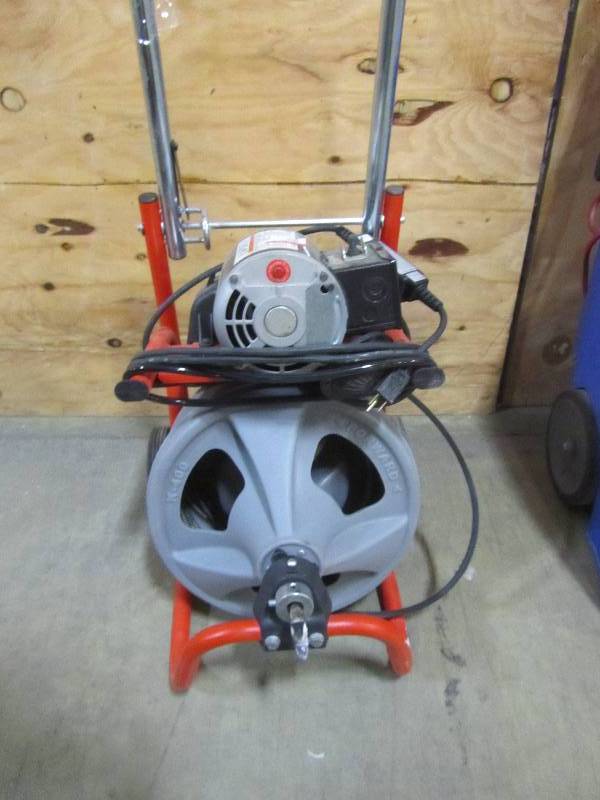 lot 23 image: RIDGID K-400 Drum Machine with C-32 IW Cable