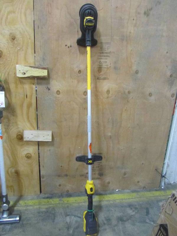 lot 41 image: DEWALT 13 in. 20-Volt MAX Lithium-Ion Cordless Brushless Dual Line String Grass Trimmer - Battery and Charger Not Included
