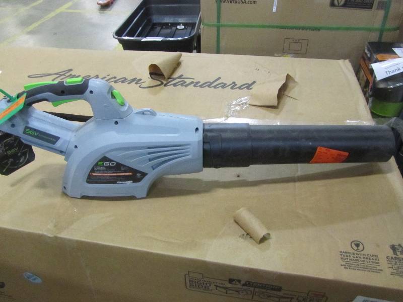 lot 65 image: EGO 480 CFM 3-Speed Turbo 56-Volt Lithium-Ion Cordless Electric Blower - Battery and Charger Not Included