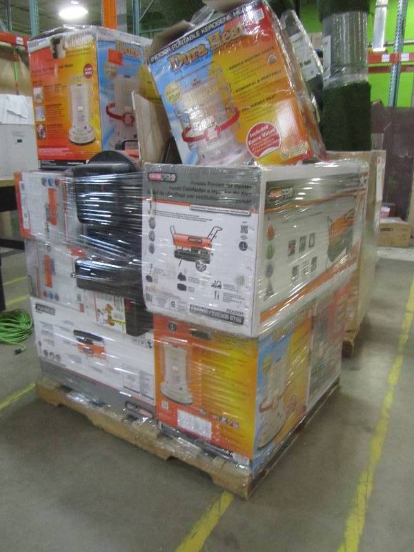 lot 84 image: pallet of untested heaters