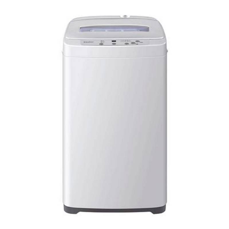 lot 81 image: Haier 1.5 cu. ft. Top Load Portable Washer in White