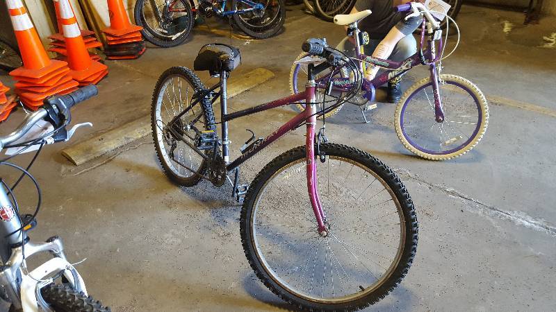 lot 403 image: Murray Wind River   Bike with Pink 17in. Frame, 21in. Wheel