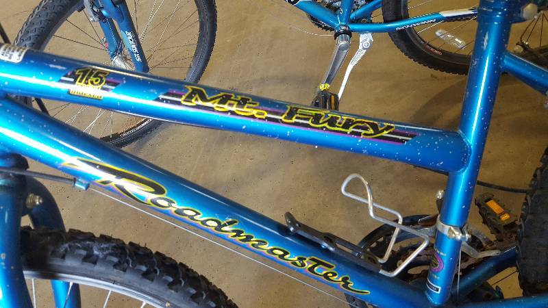 Roadmaster Mt. Fury Bike with Light Blue 14.5in. Frame 20in. Wheel City of Apple Valley Spring Sale 2018 K BID