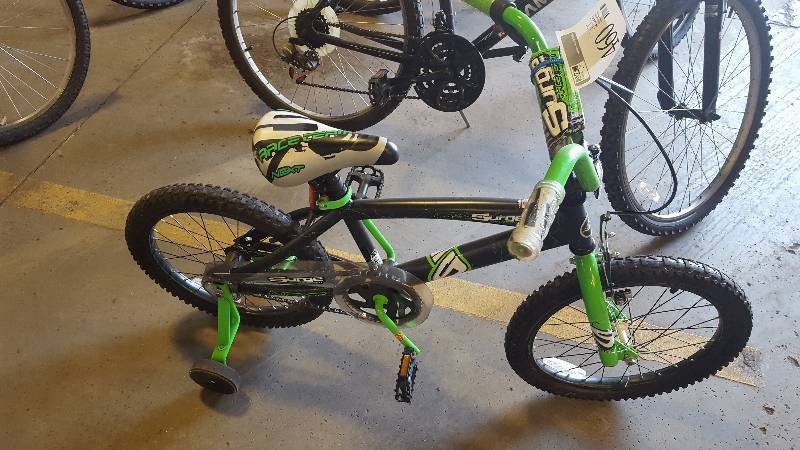 lot 460 image: Surge   Racing Bike with  9.5in. Frame, 14in. Wheel