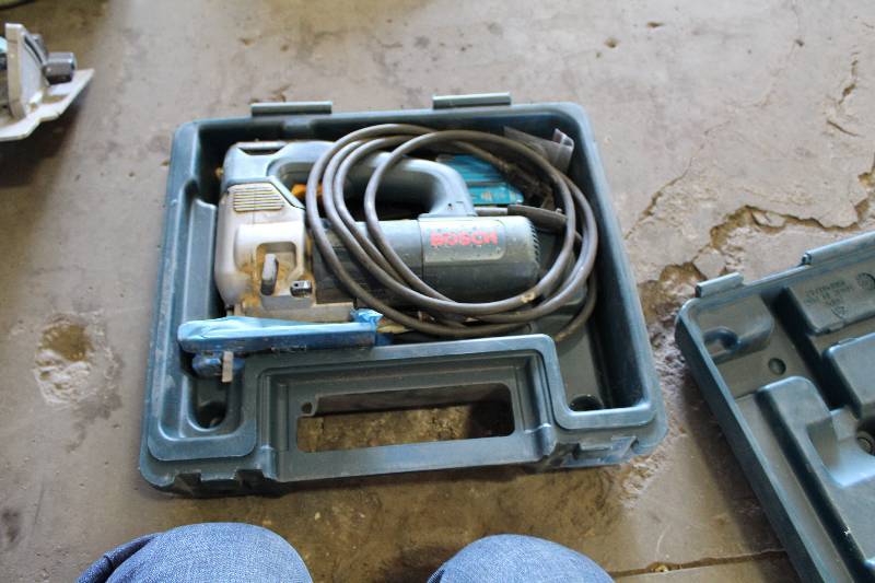 lot 57 image: Bosch Jig Saw w Case