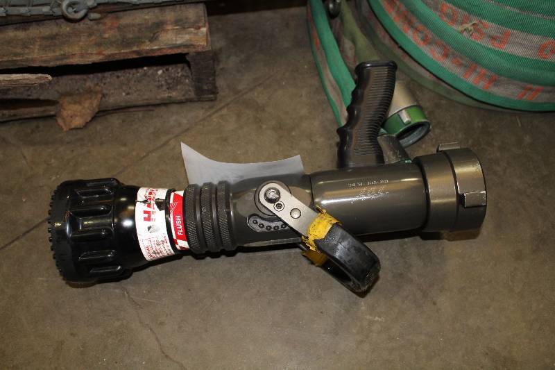 lot 122 image: Hand Line Fire Hose Nozzle