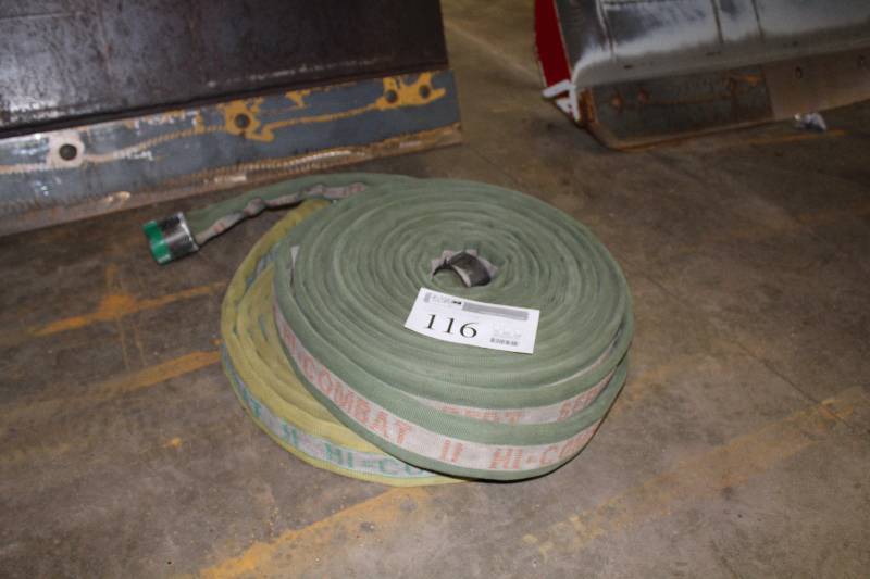 lot 116 image: Lot of (2) Fire Hoses
