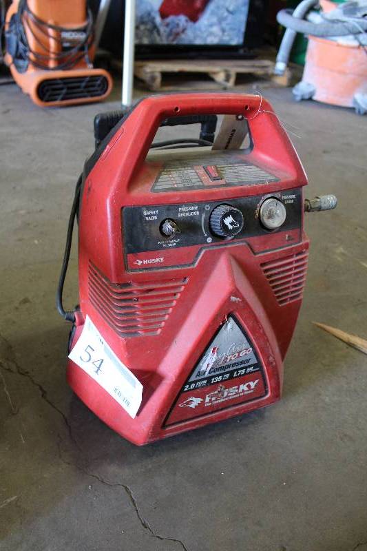 Husky 135 deals psi air compressor