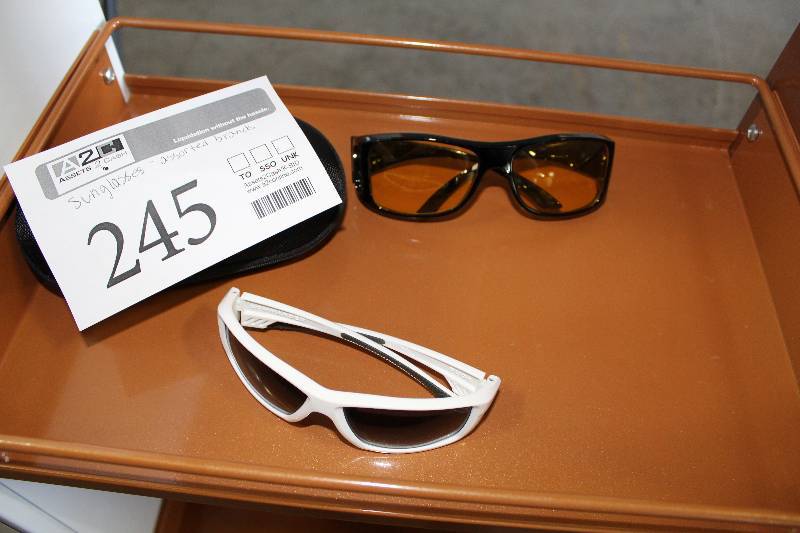 lot 245 image: Lot of (3) Sunglasses