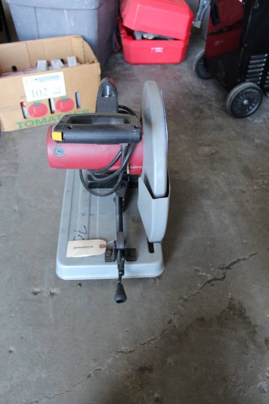 lot 35 image: Chicago Electric Power Tools 14in. Industrial Cut-off Saw