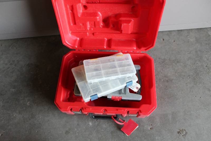 lot 44 image: Hardware Organizer Boxes w Hardware