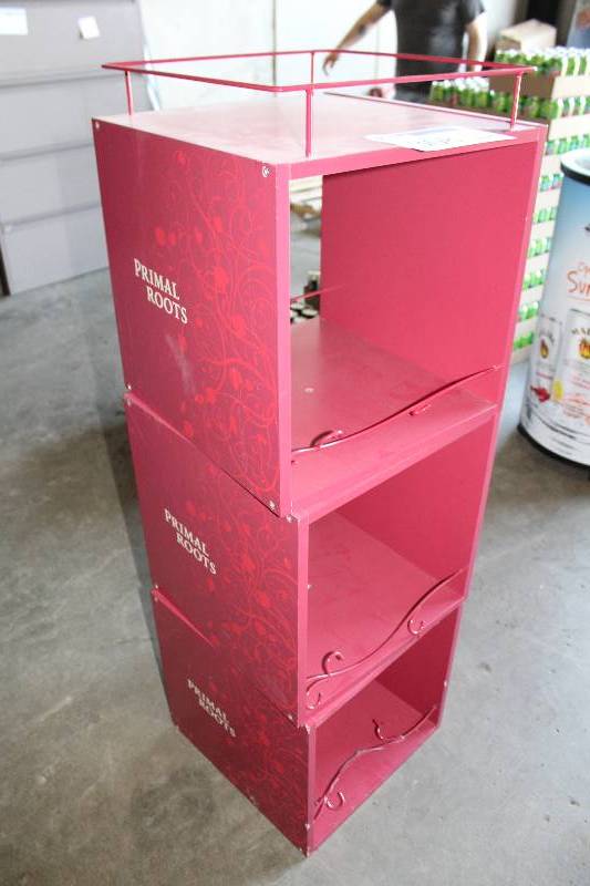 lot 308 image: Primal Roots 3-Tier Display Case
