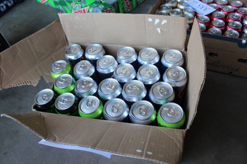 lot 326 image: 12oz. Cans Mt. Dew