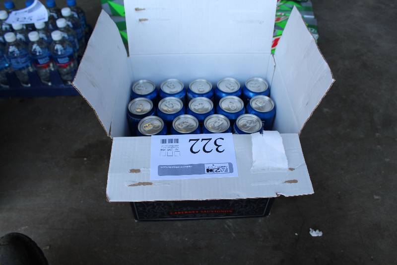 lot 322 image: 12oz. Cans Pepsi