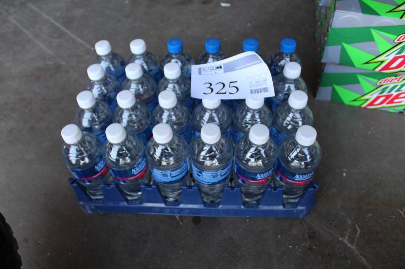 lot 325 image: Lot of (24) Aquafina Flavorsplash Water Bottles