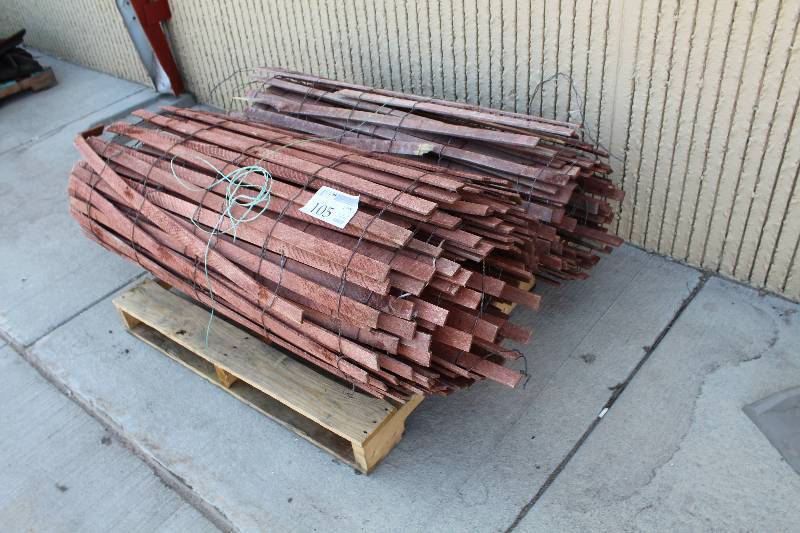 lot 105 image: Lot of (2) Rolls of Snow Fence