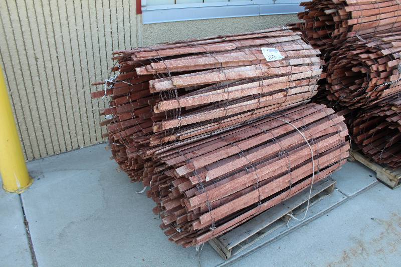 lot 109 image: Lot of (3) Rolls of Snow Fence
