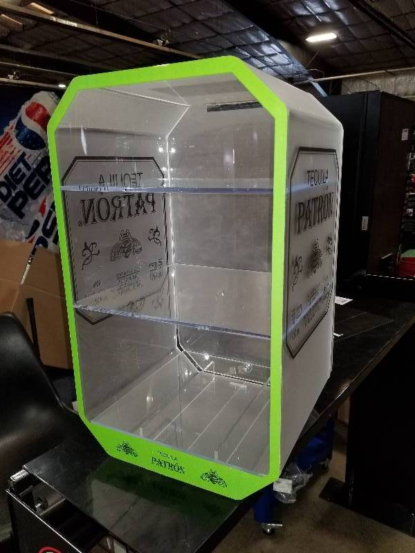 lot 313 image: Petron Tequila Branded Retail Display Case