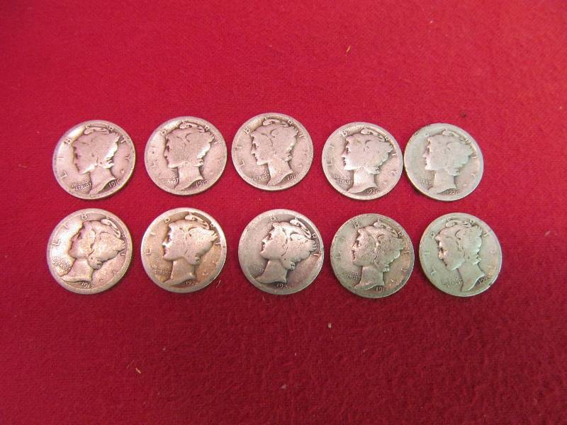 lot 57 image: coins