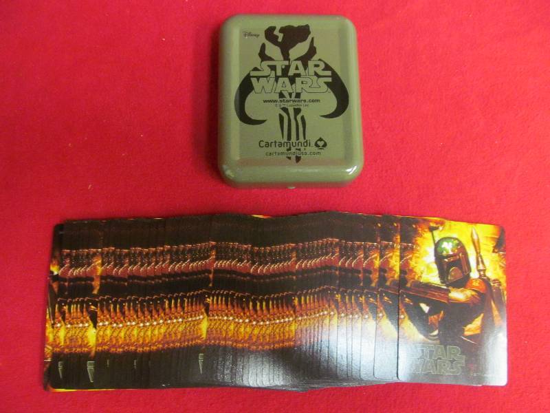 lot 62 image: Star wars trading cards