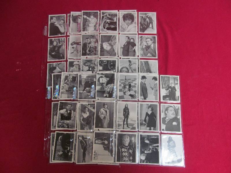 lot 66 image: The Avengers trading cards