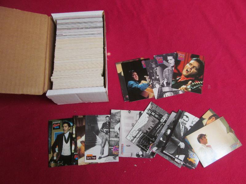 lot 71 image: Elvis Trading Cards
