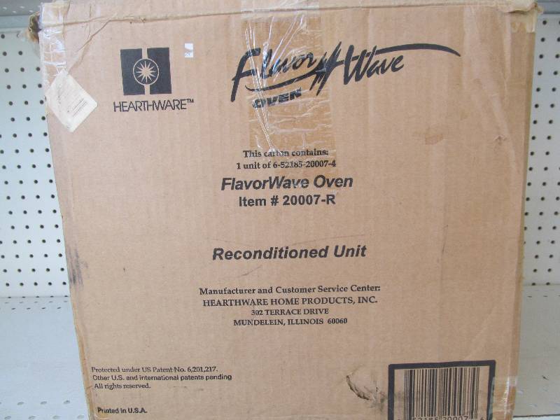 lot 75 image: Flavor wave Deluxe oven