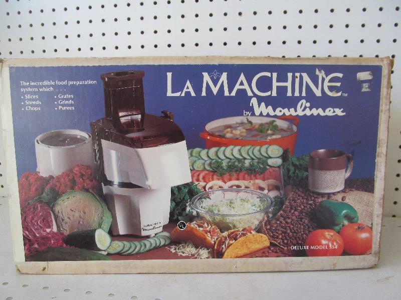 lot 81 image: La Machine  precision food prep system