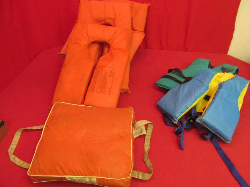 lot 145 image: life vests