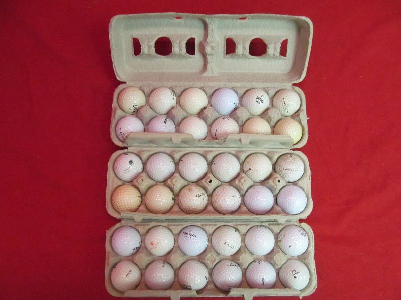 lot 190 image: golf balls