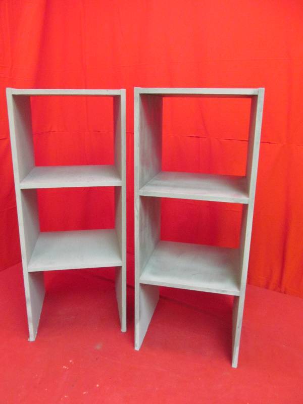 lot 209 image: cube shelves