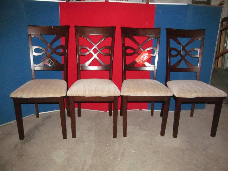 lot 218 image: Coaster dining chairs