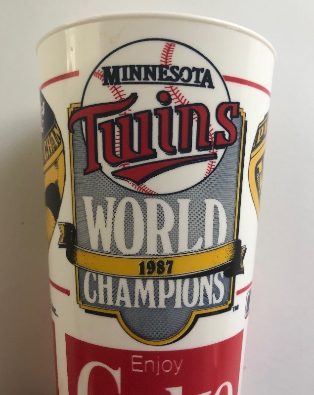 1987 MN Twins Enchanted Season & 1987 World Series program