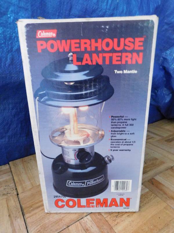 lot 229 image: COLEMAN POWERHOUSE LANTERN
