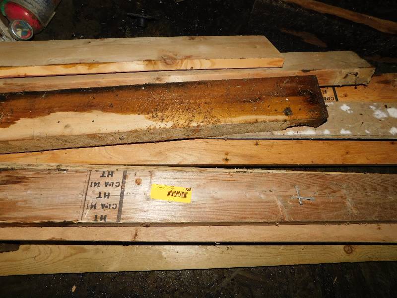 lot 358 image: MISC LUMBER PIECES