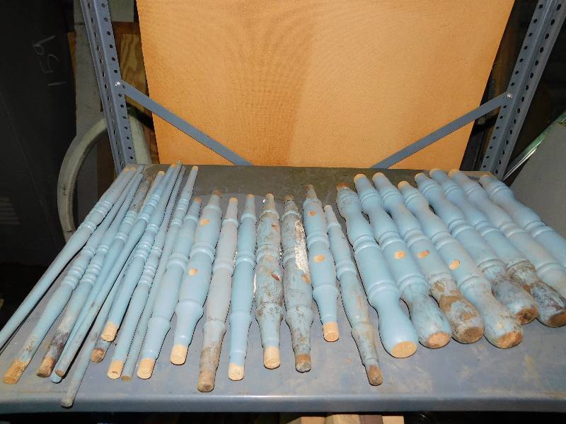 lot 366 image: RAILING SPINDLES