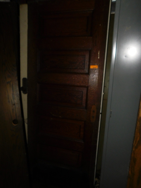 lot 488 image: WOODEN DOOR 32 X 80