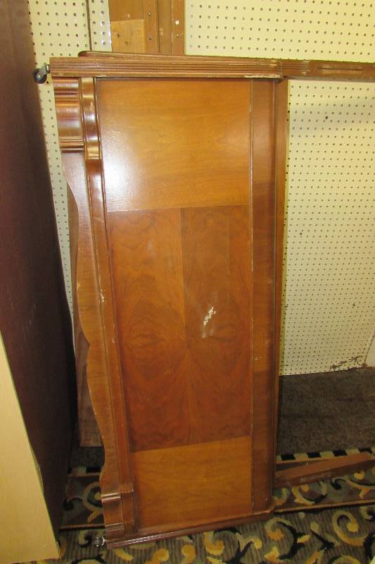 ANTIQUE BED FRAME, HEAD BOARD, FOOT BOARD AND SIDE RAILS