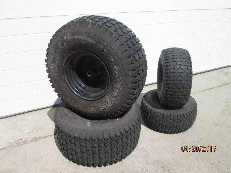 (4) Lawn Mower Tires