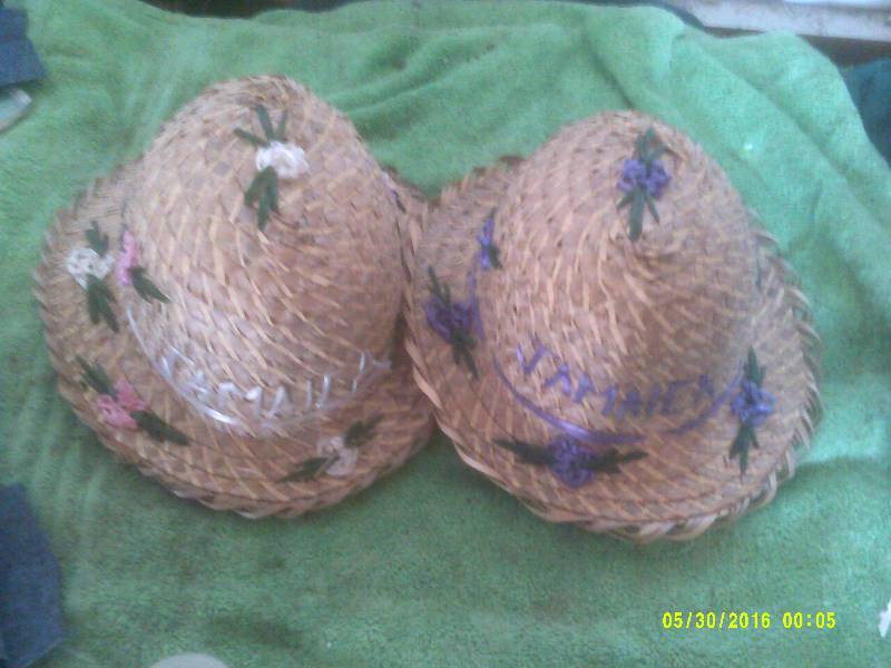2 JAMACAN STRAW HATS