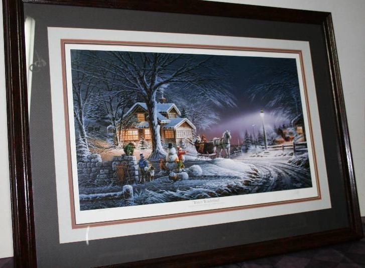 lot 2 image: Terry Redlin Numbered Print