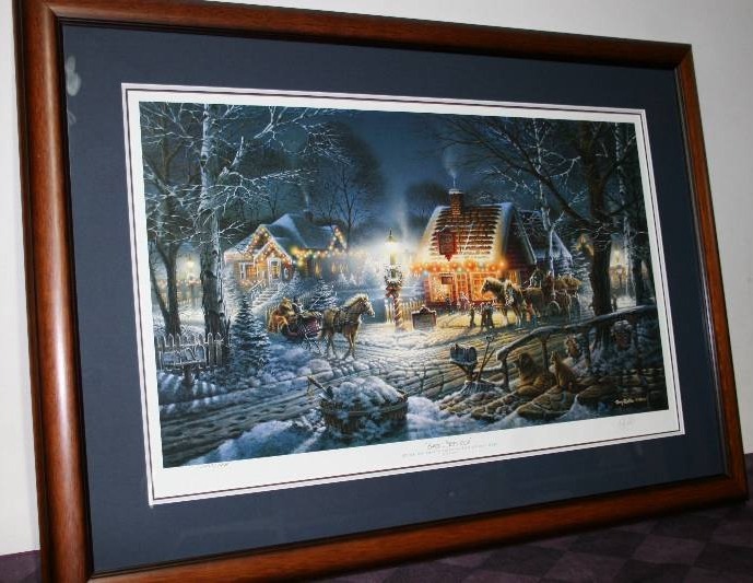 lot 3 image: Terry Redlin Numbered Print