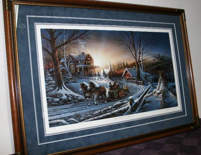 lot 4 image: Terry Redlin Numbered Print