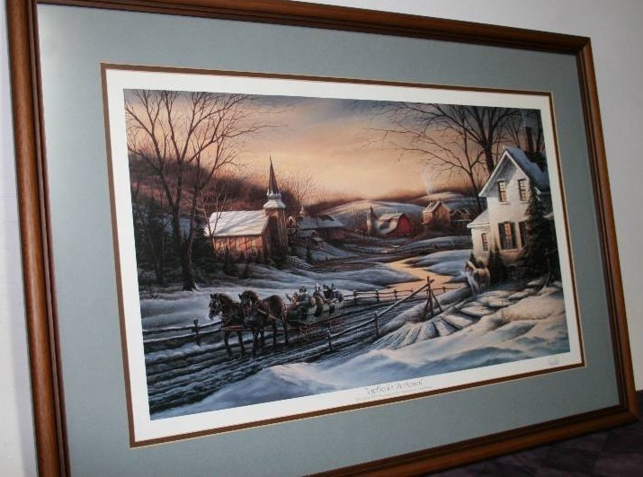 lot 5 image: Terry Redlin Print