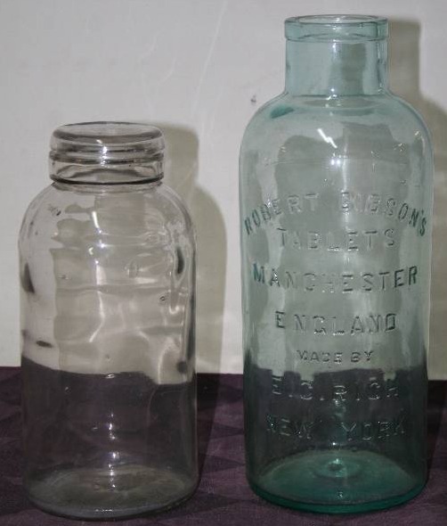 lot 24 image: Glass Jars